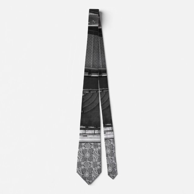 Corbata gris de la escalera de Crescent (Anverso)