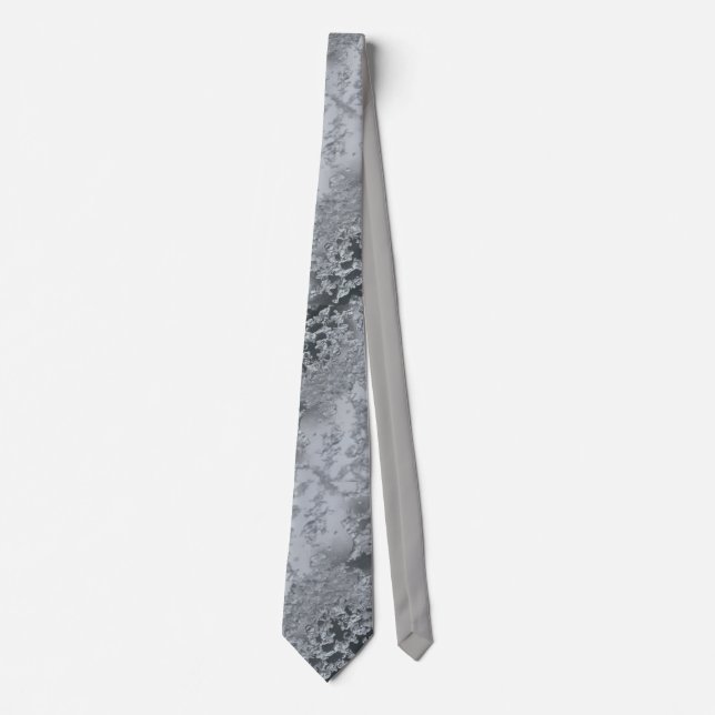 Corbata gris de los cristales (Anverso)