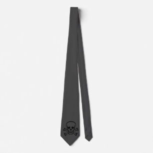 Corbata Gris - Emo - Gótico - Canto de cuello
