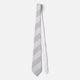 Corbata Gris en rayas diagonales anchas grises