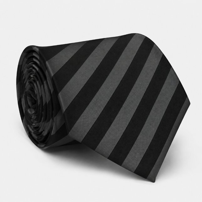 Corbata gris negra diagonal monocroma  (Subido por el creador)