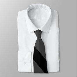 Corbata Gris negro