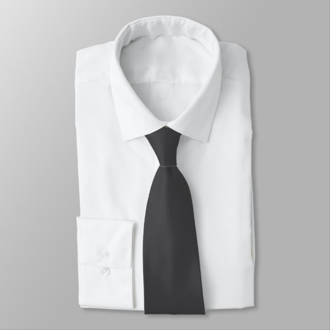 Corbata Gris oscuro (Atado)