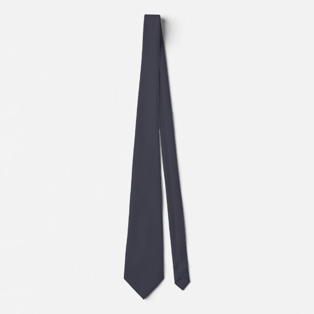 Corbata gris peacoat (Anverso)