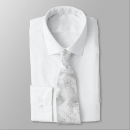 Corbata Gris Texturizado Sutil