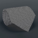 Corbata Gris Y Negro<br><div class="desc">Una Corbata De Hombres Moderna Y Elegante En Un Patrón Gris Y Negro Para Formales O Trato De Negocios</div>