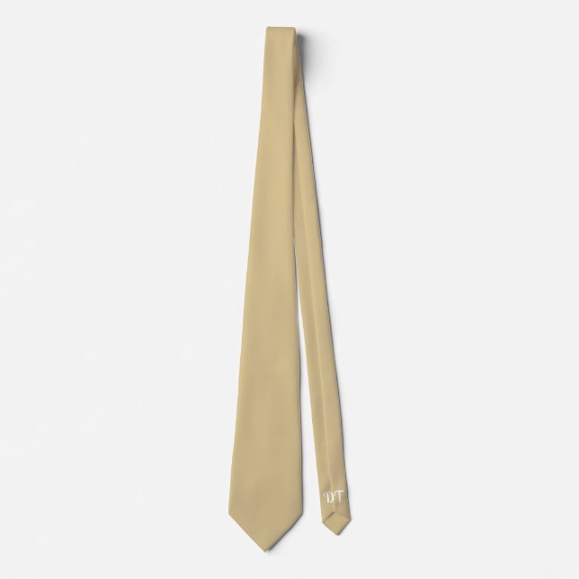 Corbata Groom de bodas de cachemira personalizado (Anverso)