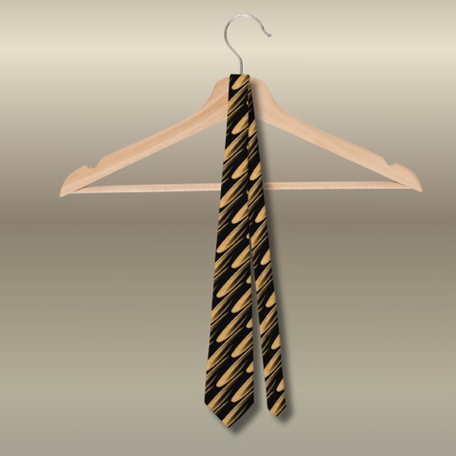 Corbata Groom Gold y Black Boda Cuello (Subido por el creador)
