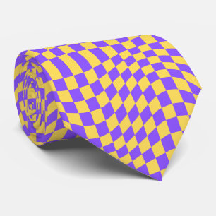 Corbata Groovy Checkerboard, Y2K 90s