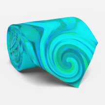 Groovy Guay Resumen Aqua Liquid Art Swirl