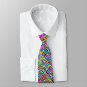Corbata Groovy psicodélico estilo hippie Thunder_Cove