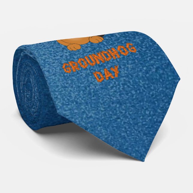 CORBATA GROUNDHOG DAY TIE (Enrollado)