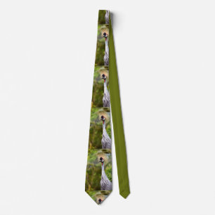 Corbata Grúa de cosecha negra cerrada