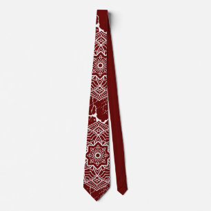 Corbata Grunge Mandala Tie