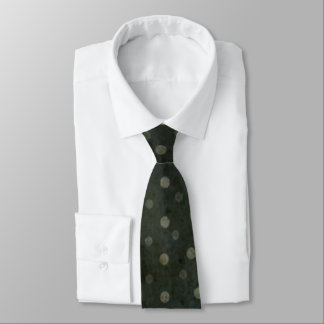Corbata Grungy Dark Polka