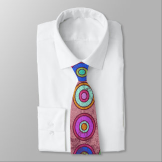 Corbata Grungy Pink Retro