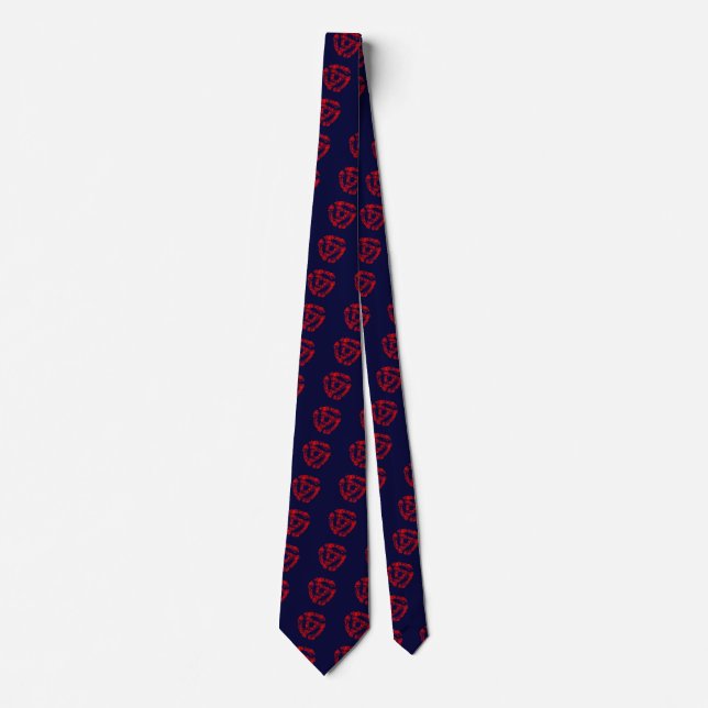 Corbata GUAY Retro Grunge 45 spacer DJ (Anverso)