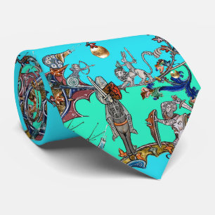 CORBATA GUERRA BESTIARIA MEDIEVAL, COLCHAS, FRANCOS GIGANT