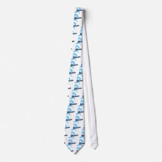 Corbata Guerrero del cáncer Grunge Ribbon