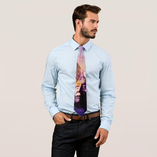 Corbata Guerrero nativo americano indio (In situ)