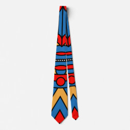 Corbata guerrero tribal africano