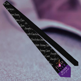 Corbata Guión de mejor papá que jamás adoró el Guay Día de