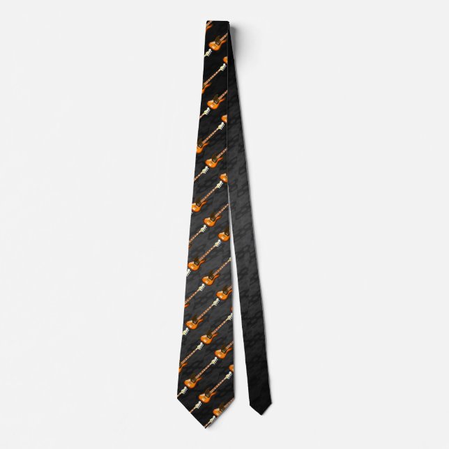 Corbata Guitarra baja (Anverso)