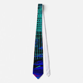 Corbata Guitarra de la acuarela
