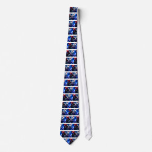 Corbata Guitarra del rock-and-roll