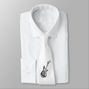 Corbata Guitarra eléctrica