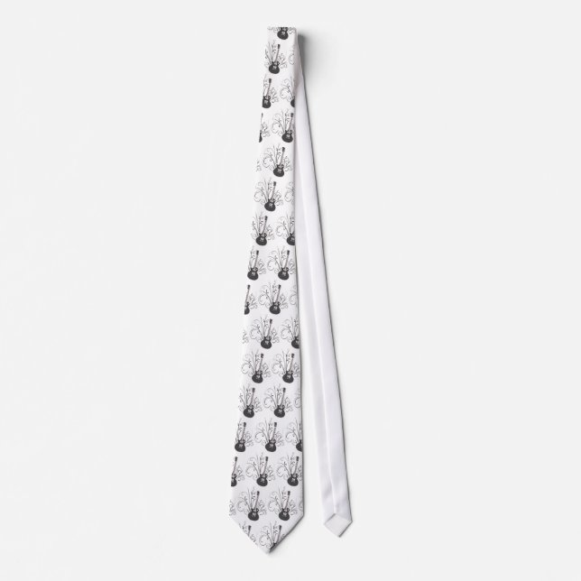 Corbata guitarra fresca (Anverso)