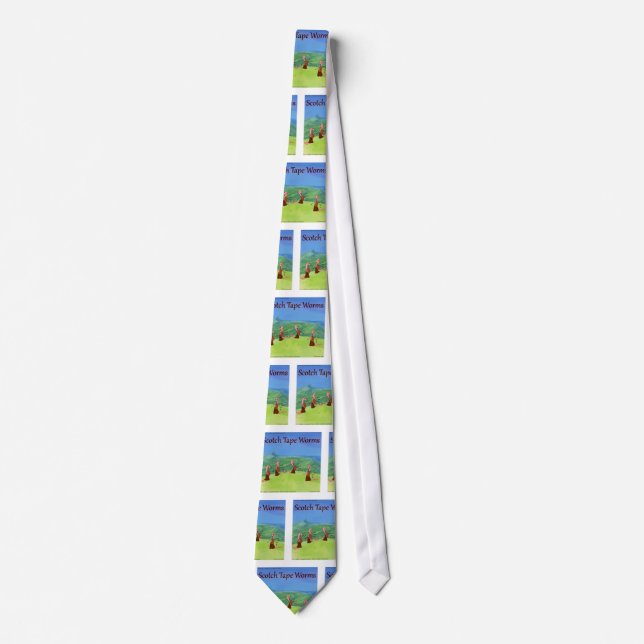 Corbata Gusanos divertidos de Rick London de Escocia  (Anverso)