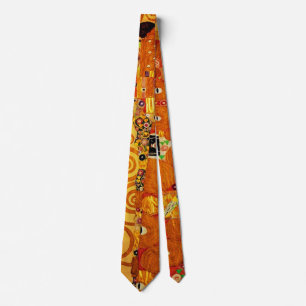 Corbata Gustav Klimt Árbol de la Vida: Simbolista Art Nouv