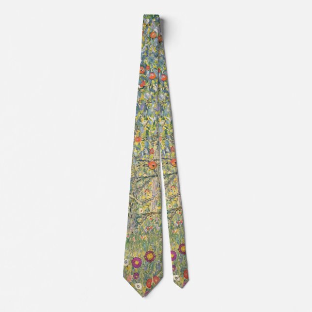 Corbata Gustav Klimt Manzano (Anverso)