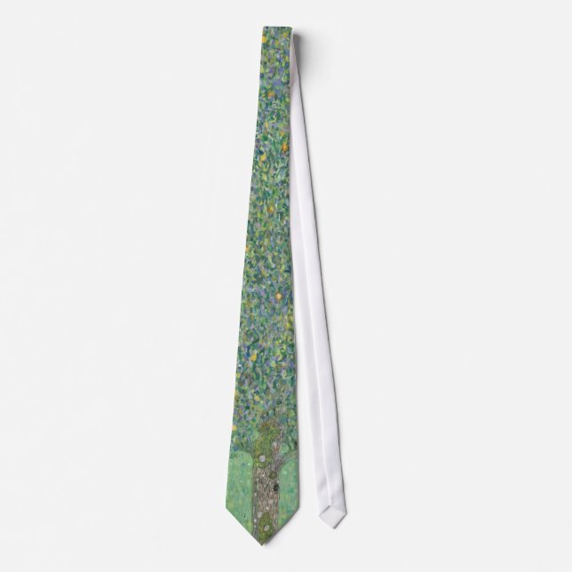 Corbata Gustav Klimt - Rosebushes bajo los árboles (Anverso)