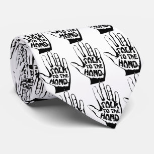 Corbata Hablar Con La Mano