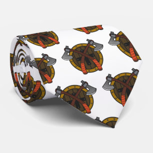 Corbata Hacha escudo axe shield