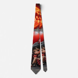 Corbata Hada del Día de San Valentín de Luna de Sangre