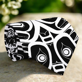 Corbata Haida Eagle Thunderbird Columbia Noroeste