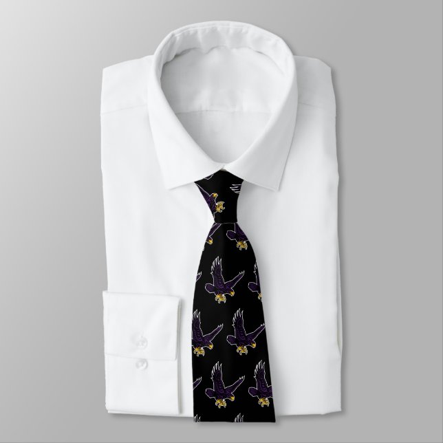Corbata Halcón de Hunter College (Atado)