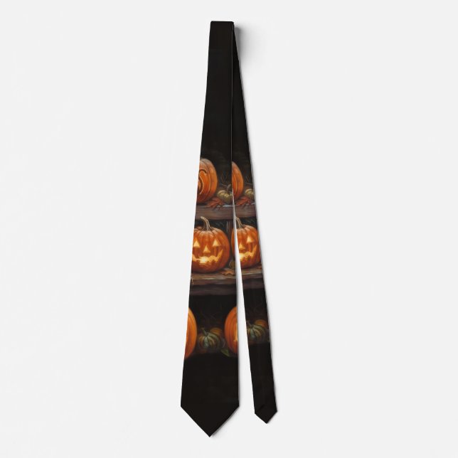 Corbata Halloween  (Anverso)