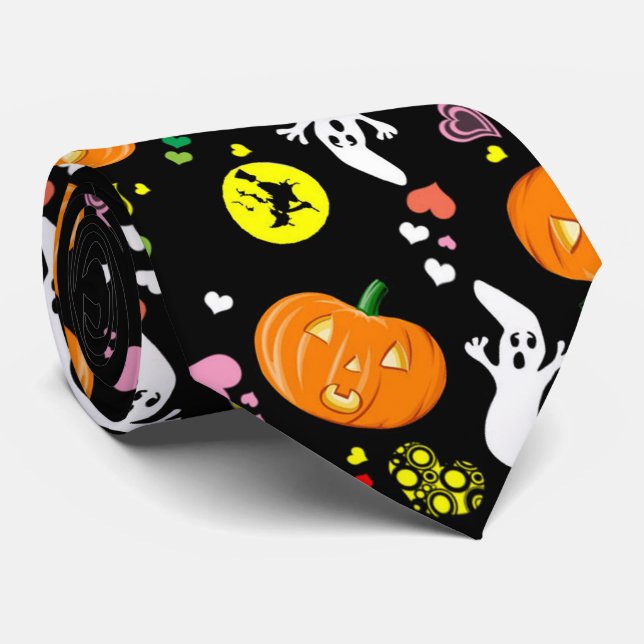 Corbata Halloween (Enrollado)