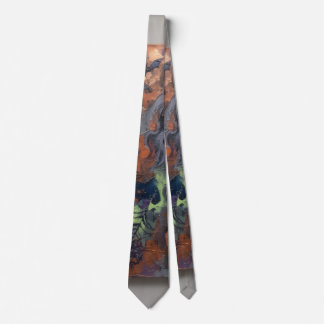 Corbata Halloween Abstracto
