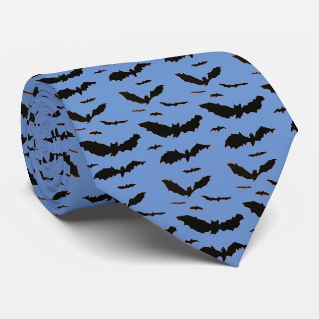 CORBATA HALLOWEEN BAT (Enrollado)