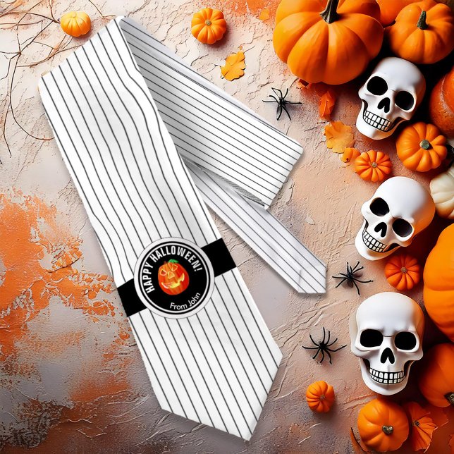 Corbata Halloween feliz ID de calabaza 212 (Subido por el creador)