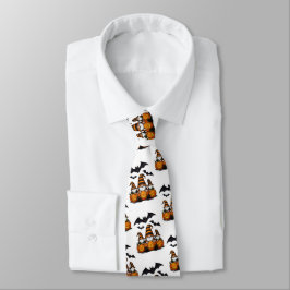 Corbata Halloween Gnome Neck Tie