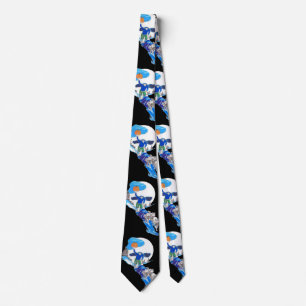 Corbata Halloween Headless Alaskan Musher Whimsical Tie
