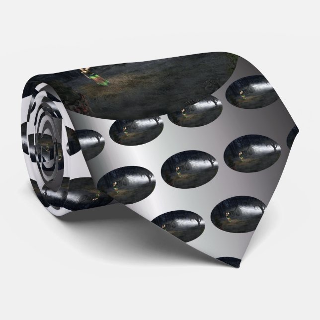 Corbata Halloween Horror House (Enrollado)