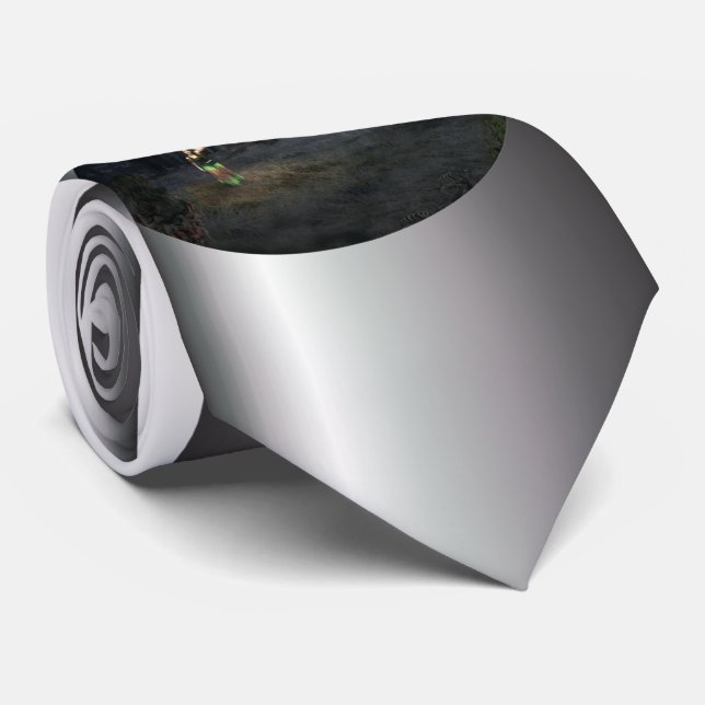 Corbata Halloween Horror House (Enrollado)