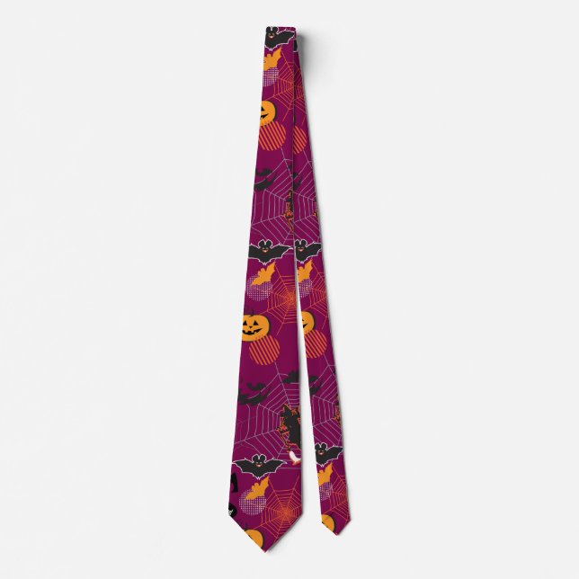 Corbata Halloween Night Fiesta Trendy (Anverso)